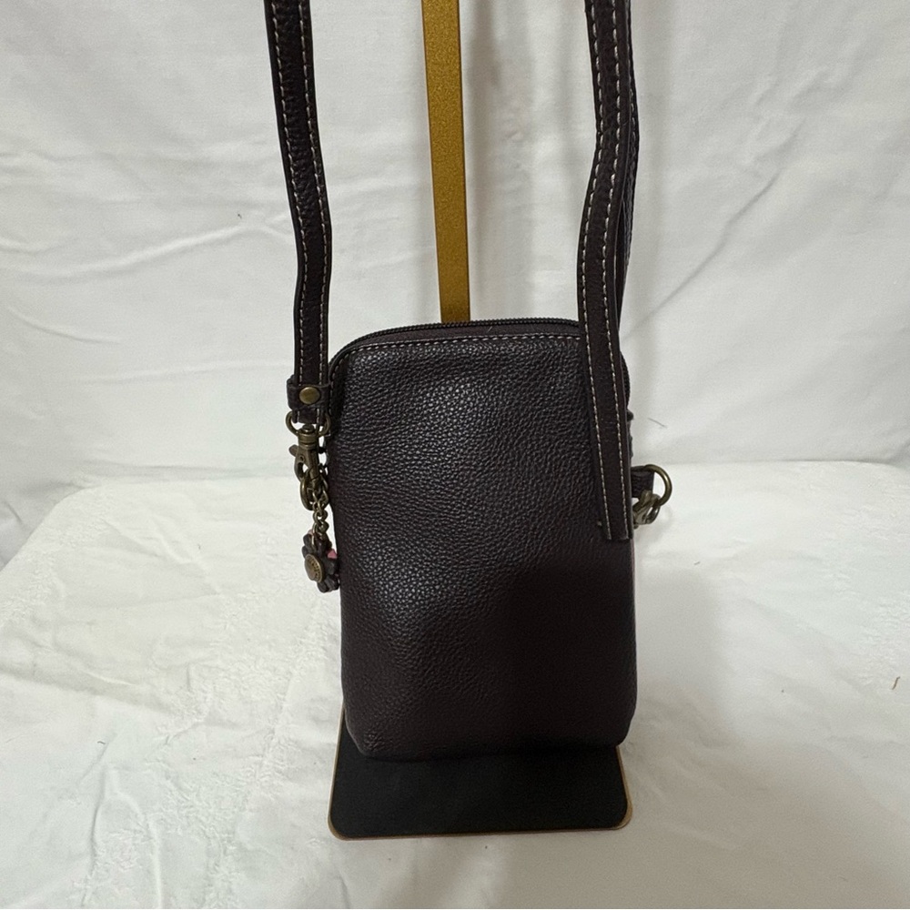 Chala Magical Unicorn Cell Phone Crossbody Bag in pink multicolor faux leather - Picture 5 of 7